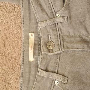 Levis jeans 711 skinny - light grey